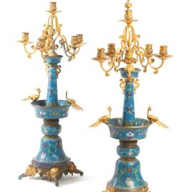 Une paire de candélabres, Barbedienne et les Qing... - Après-vente