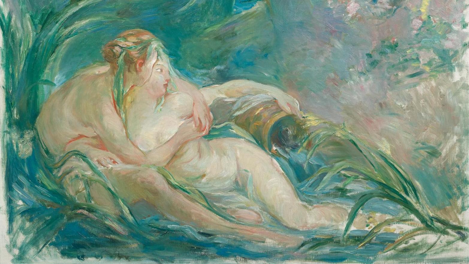 Berthe Morisot (1841-1895), d’après François Boucher, Apollon révélant sa divinité... Berthe Morisot et le XVIIIe siècle à Marmottan