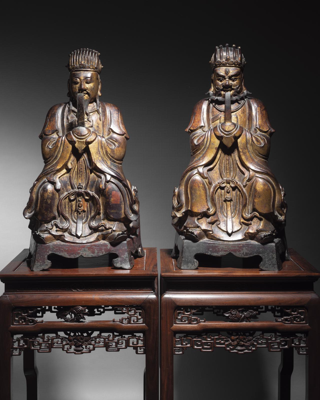 Deux Immortels taoïstes chez les Ming