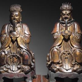 Deux Immortels taoïstes chez les Ming - Avant Vente
