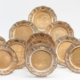 Assiettes anglaises du XIXe siècle - Panorama (après-vente)