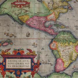 Un atlas de 1595  tout en couleurs 