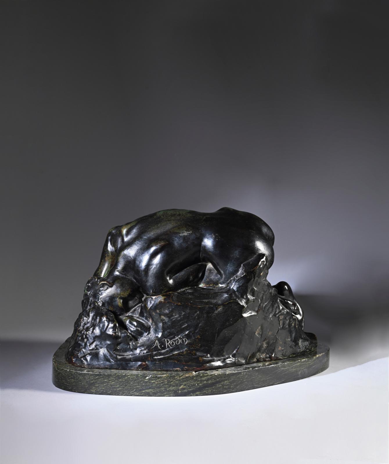 Une Danaïde posthume de Rodin 