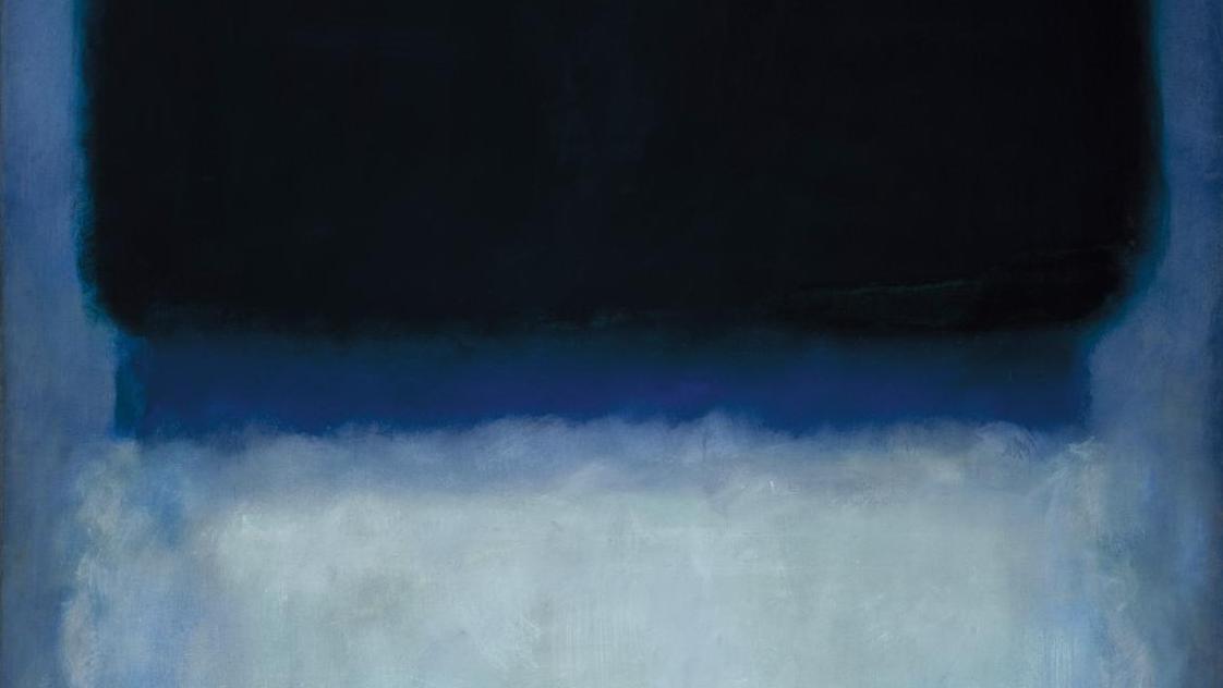 Mark Rothko (1903-1970), Green on Blue (Earth-Green and White), 1956, huile sur toile,... Mark Rothko en majesté à la Fondation Louis Vuitton