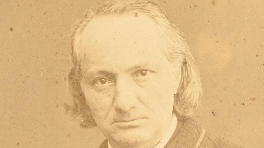 Charles Neyt (1833-1908), Portrait photographique de Charles Baudelaire, dit Baudelaire... Charles par Charles, Baudelaire par Neyt