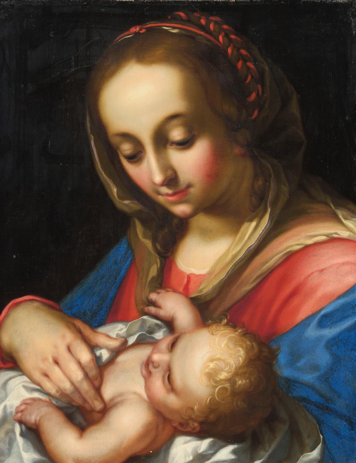 Une Vierge à l’Enfant d’Abraham Bloemaert