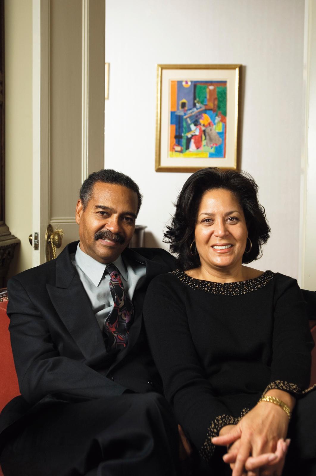 Walter et Linda Evans, collectionneurs d'art afro-américain