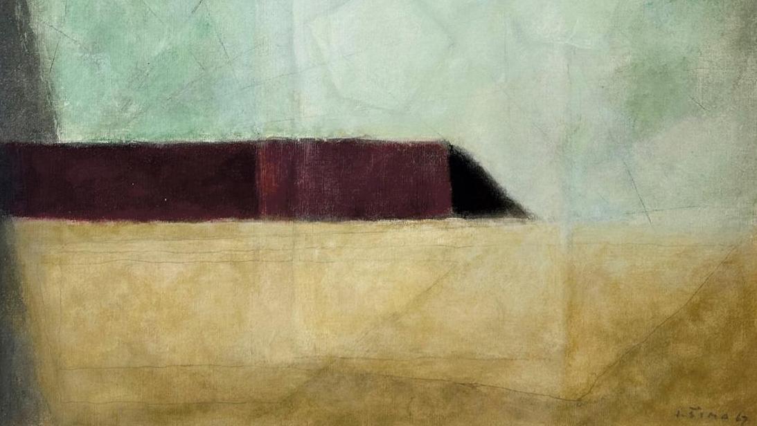 Joseph Sima (1891-1971), Ombres portées I, 1967, huile sur toile, 50 x 65 cm. Estimation... Joseph Sima, les ombres portées d'un peintre de la lumière