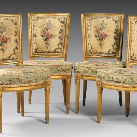 Quatre chaises d'Henri Jacob