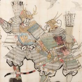 Samouraïs sur papier de l'école Kano  - Avant Vente