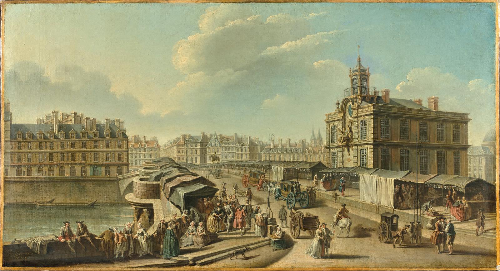 Paris par Raguenet, vers 1750