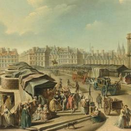 Avant Vente - Paris par Raguenet, vers 1750