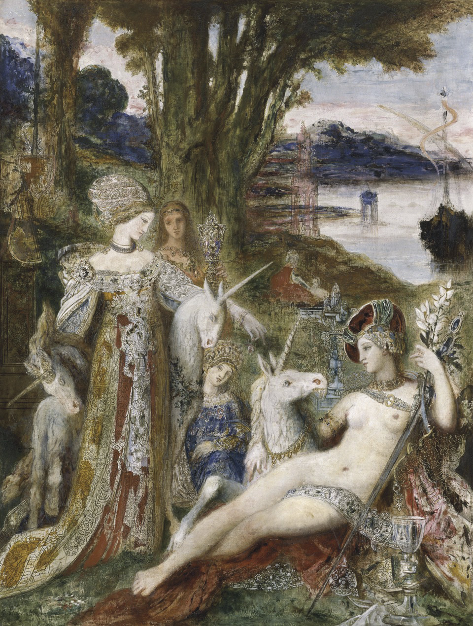 Le musée Gustave Moreau explore la relation du peintre symboliste au Moyen Âge 