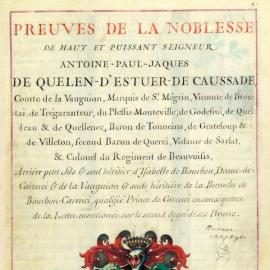 Une preuve manuscrite de noblesse - Panorama (après-vente)
