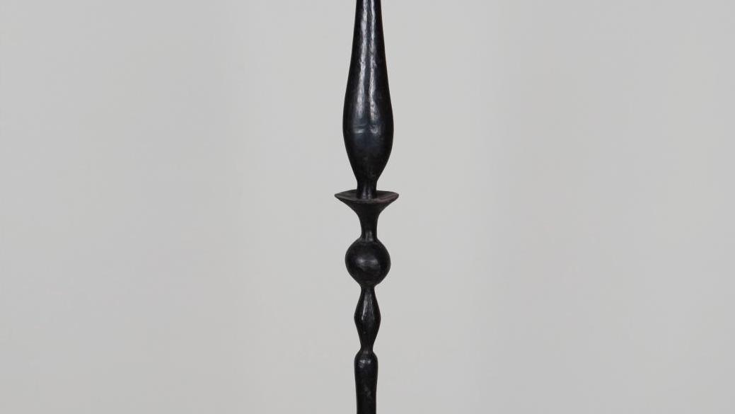 Alberto Giacometti (1901-1966), lampadaire Grande feuille, modèle créé en 1933-1934,... Alberto Giacometti en pleine lumière