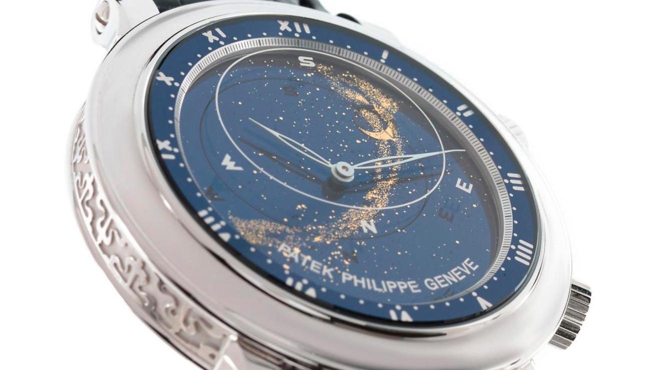 Patek Philippe «Celestial» réf. 5102-001, vers 2006, montre-bracelet astronomique... Une montre Celestial sur la piste des étoiles