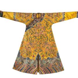 Une robe-dragon du règne de Yongzheng - Après-vente