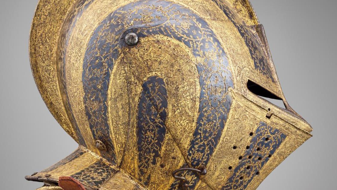 Half ceremonial armor owned by François de Montmorency (1530-1579), 16th century,... Discover the New Musée des Beaux-Arts in Draguignan
