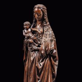 Une Vierge brabançonne du XVe siècle - Avant Vente