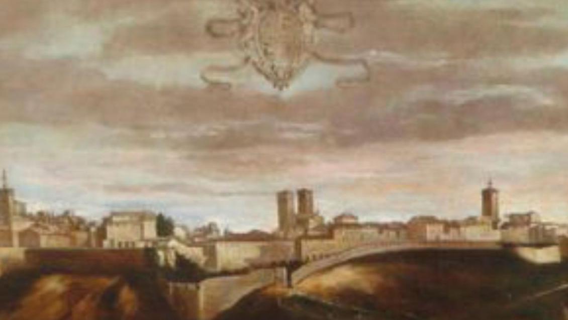 €126,000Juan Bautista Martínez del Mazo (c. 1612-1667), View of Pamplona, oil on... Art Price Index: Cityscapes