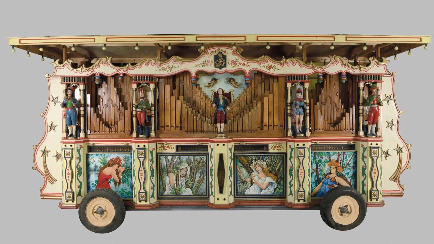 Jean Girardot, seconde moitié du XXe siècle, orgue orchestre à cartons perforés de... Un orgue monumental de Girardot