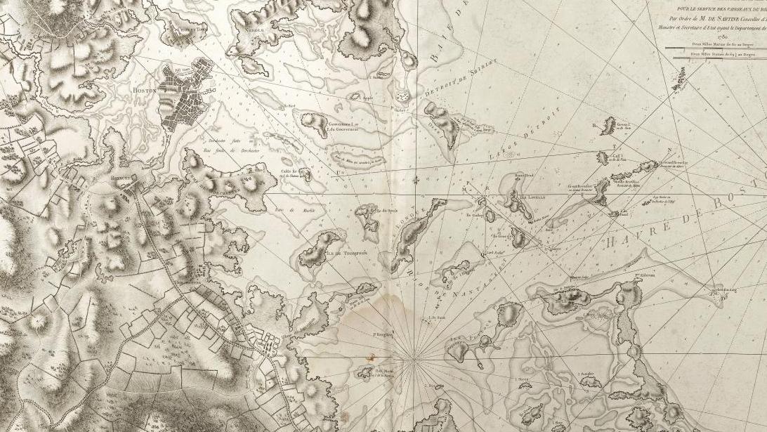 Charles-Pierre Claret de Fleurieu (1738-1810), Neptune américano-septentrional contenant... La cartographie, une histoire française