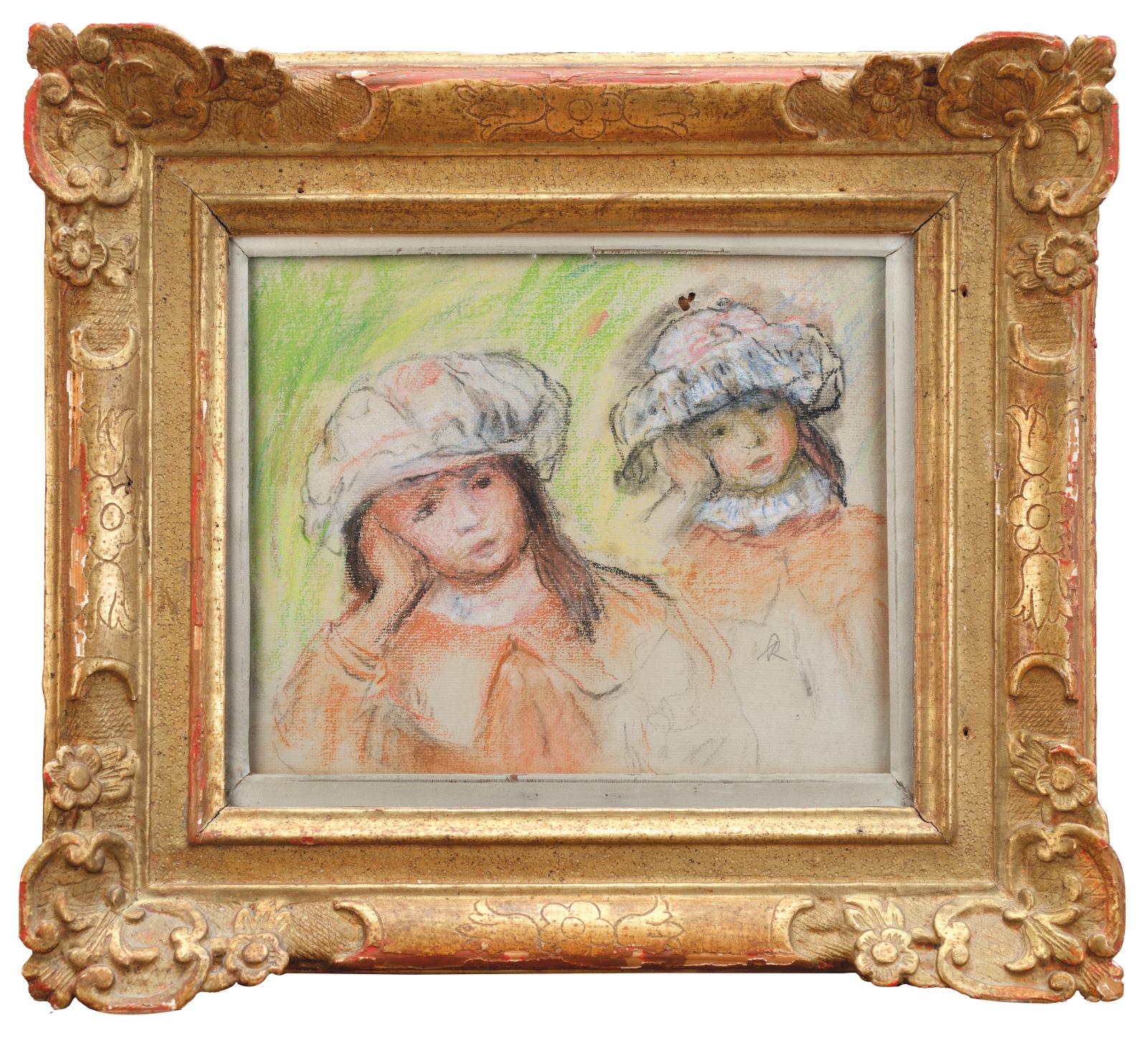 Auguste Renoir et l’enfance au pastel