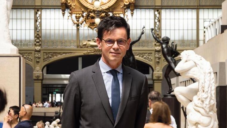 PHOTOGRAPHE ALEXANDRA LEBON Christophe Leribault, président du musée d’Orsay à l'heure des grands travaux