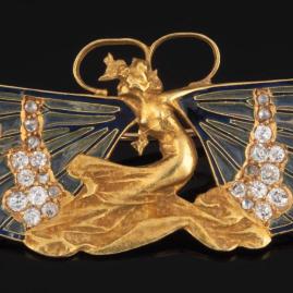 Avant Vente - Lalique et la femme papillon 