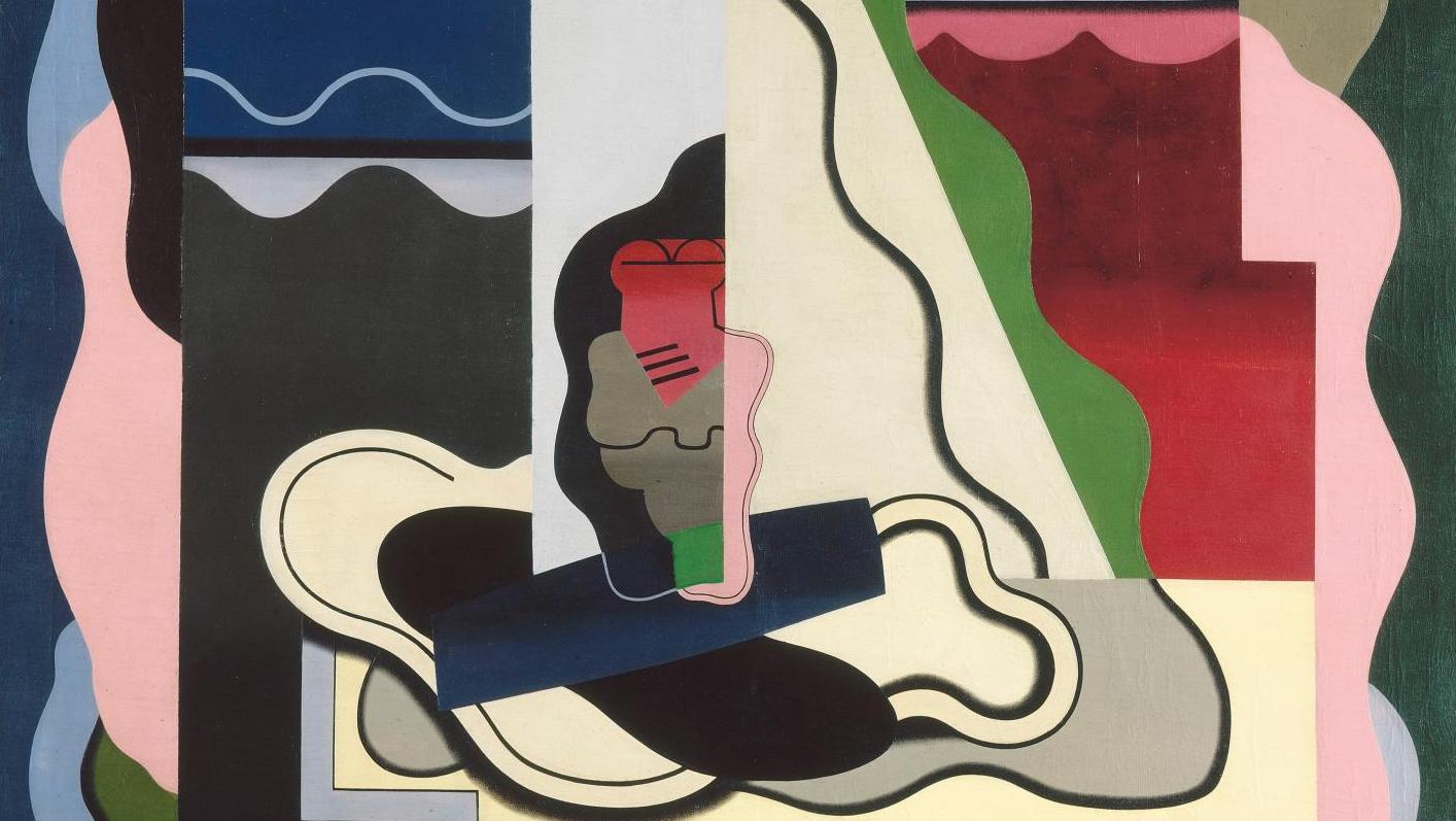 Georges Valmier (1885-1937), Le Marin, 1929, huile sur toile, 160 x 141,5 cm, musée... Picabia, Chirico, Ernst… Léonce Rosenberg s’installe au musée Picasso