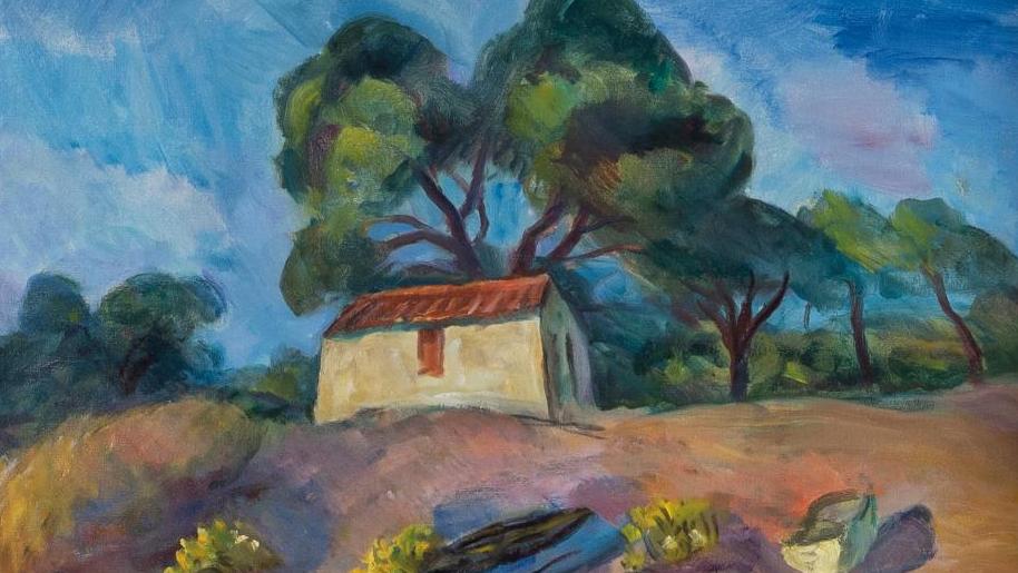 Charles Camoin (1879-1965), Maison des pêcheurs, huile sur toile, 65 x 81 cm. Estimation :... Charles Camoin sur la Côte d’Azur 