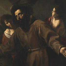 Saint François dans les pas de Mattia Preti 