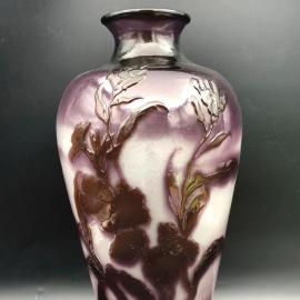 Vase à fleurs d’Émile Gallé 