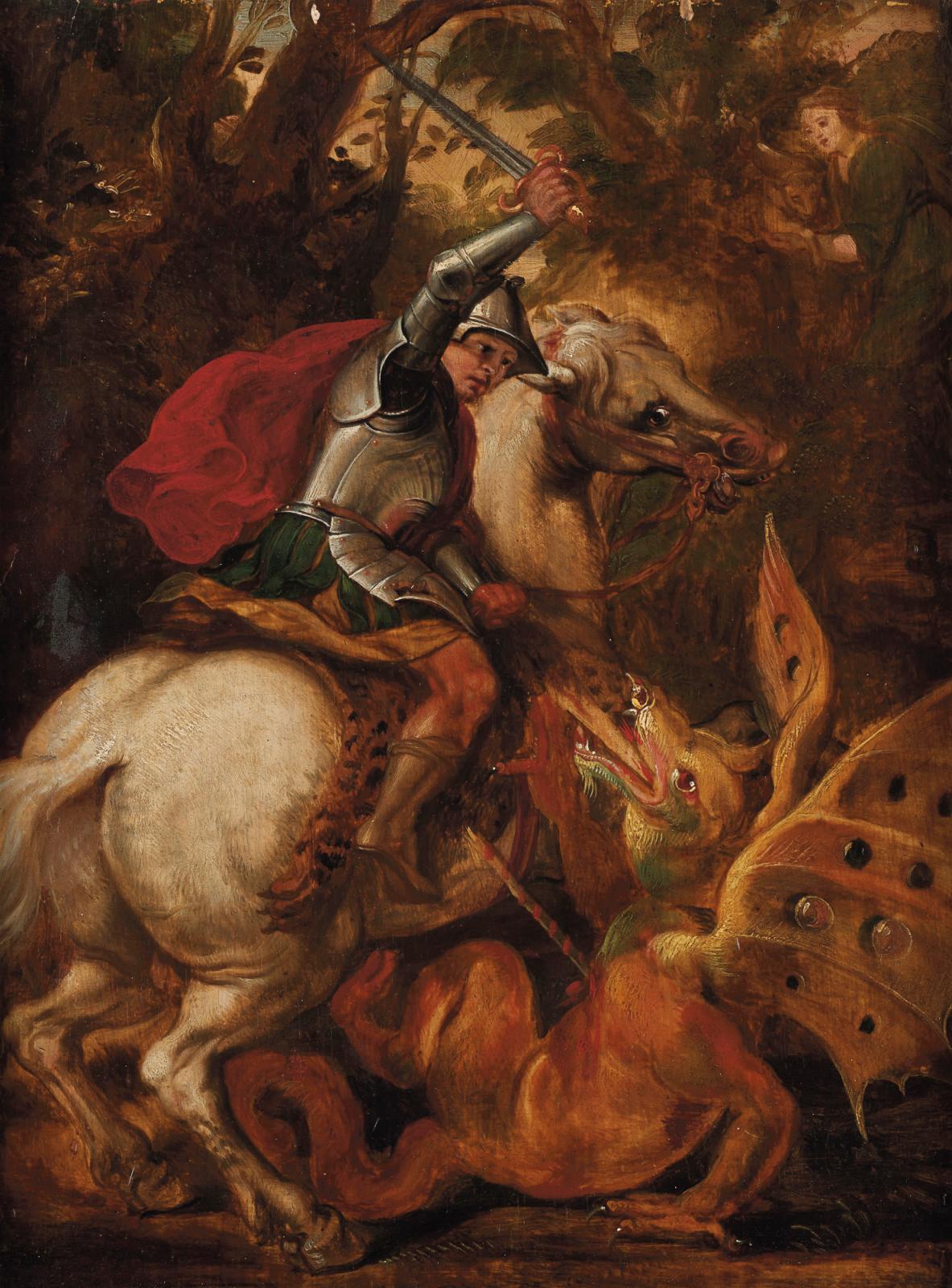 La bravoure de saint Georges dans les Flandres du XVIIe siècle