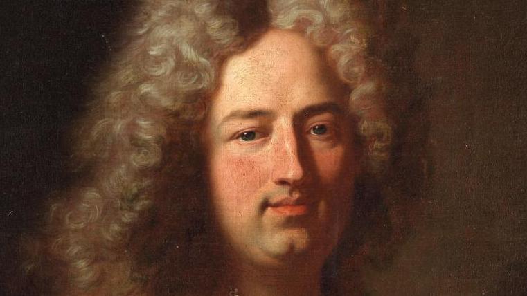 Hyacinthe Rigaud (1659-1743), Portrait de Claude Thiroux de Villercy, huile sur toile,...  Hyacinthe Rigaud, le portrait à la carte