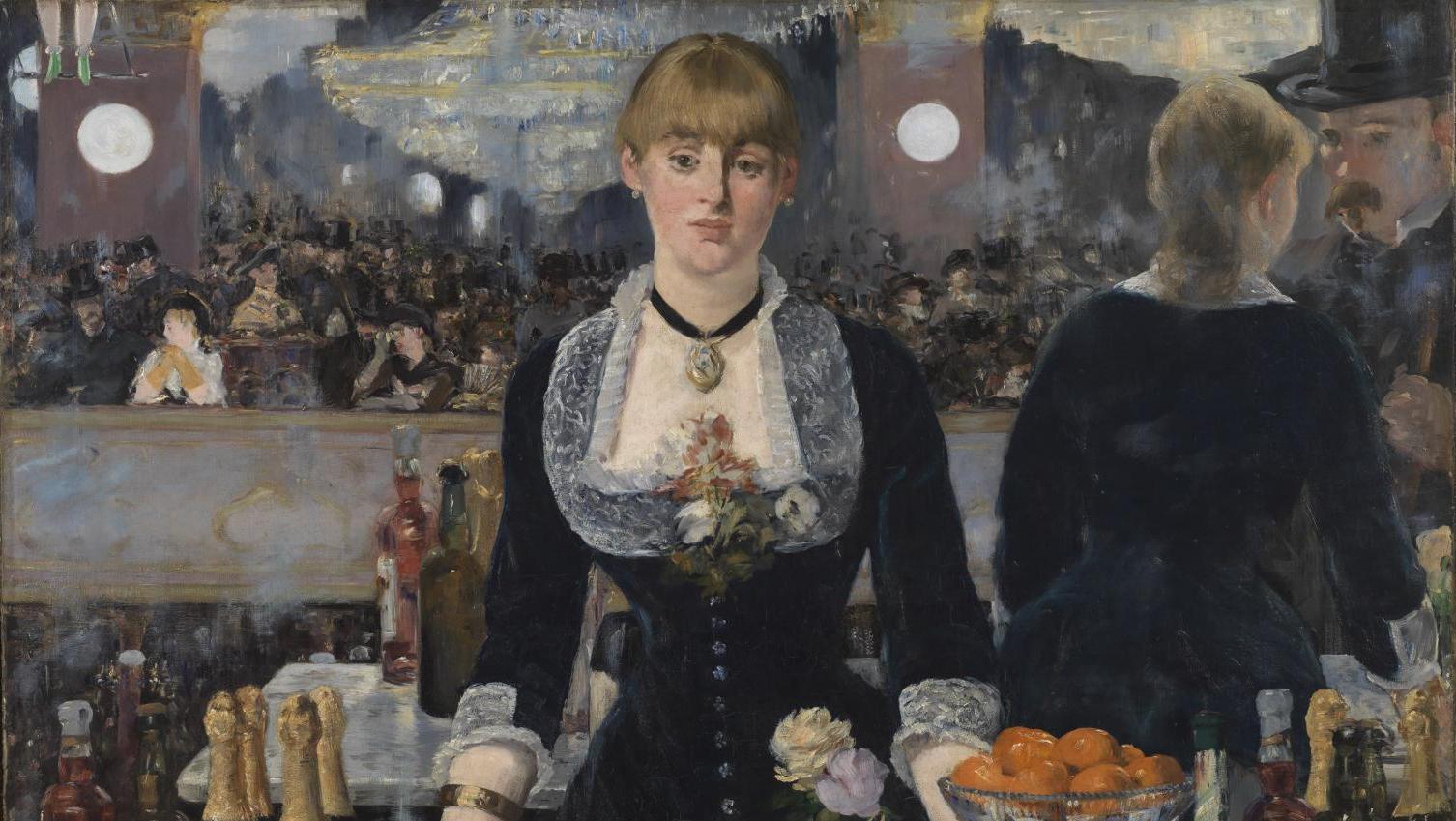 Édouard Manet (1832-1883), Un bar aux Folies-Bergère, 1882. La collection Courtauld