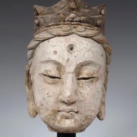 Une tête de bodhisattva connue des cimaises  - Avant Vente