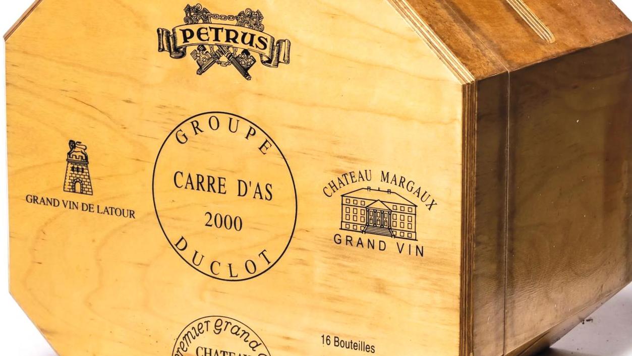   Une caisse de Bordeaux aux millésimes prestigieux