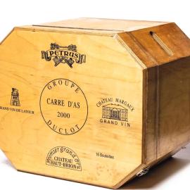 Une caisse de Bordeaux aux millésimes prestigieux - Panorama (avant-vente)