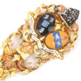 Une montre-châtelaine armoiriée par Lunardi