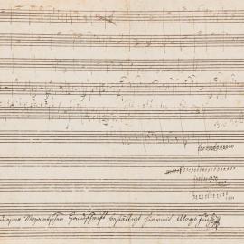 Un manuscrit de Mozart bien orchestré 