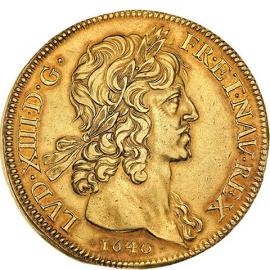 8 louis de Jean Warin, un poids lourd numismatique