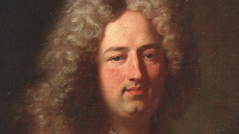 Hyacinthe Rigaud (1659-1743), Portrait de Claude Thiroux de Villercy, huile sur toile,... Du grand siècle de Rigaud  à la villa moderniste d’Eileen Gray