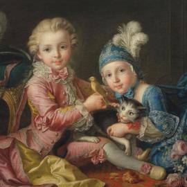 Enfants jouant par François-Hubert Drouais