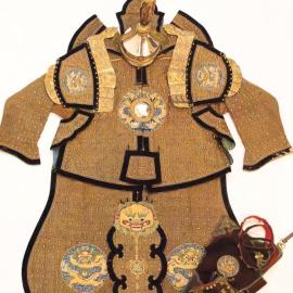 Armure de parade de la dynastie Qing  - Panorama (avant-vente)