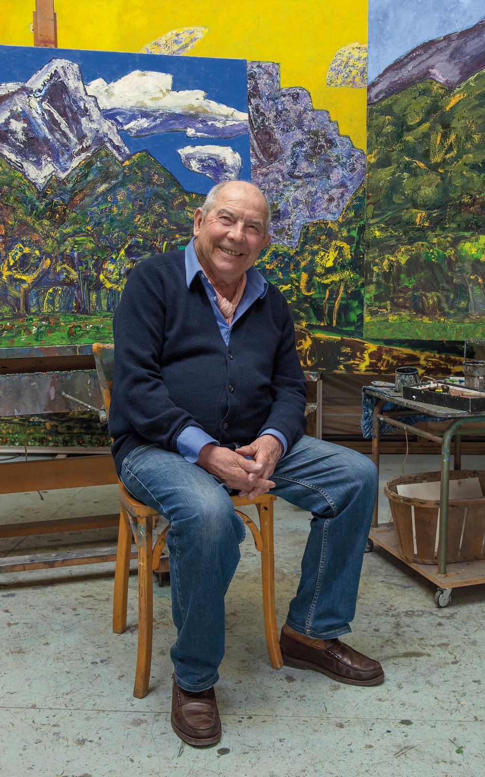 Vincent Bioulès, peintre aux mille paysages