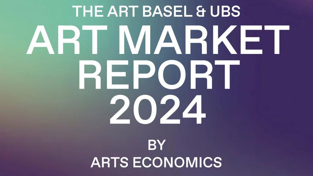 Couverture du rapport Art Basel & UBS 2024. © Art Basel Rapport Art Basel-UBS : en 2023 le marché de l’art a freiné dans le haut de gamme