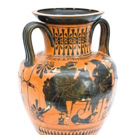 Un vase grec de l'âge d'or de la céramique athénienne 