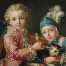 Deux petits princes  posent pour Drouais - Après-vente