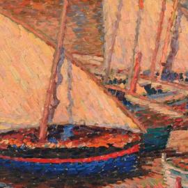 Sur les quais de Collioure avec Henri Martin en 1911 - Après-vente